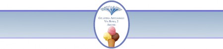 etichetta chiudi vaschetta gelateria